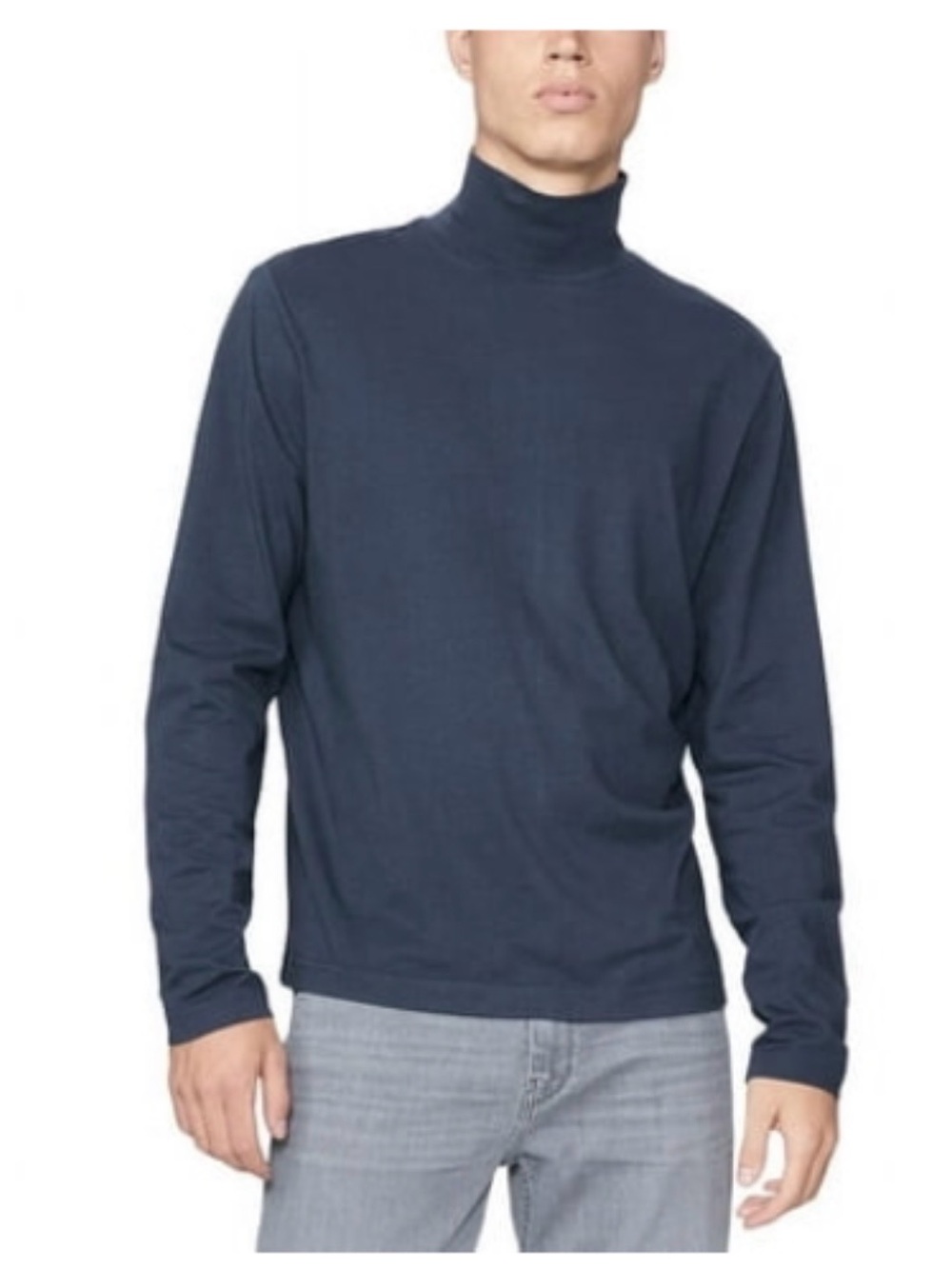 NWT PAIGE Mens Mathieu
Turtleneck Sweater M Dark Navy